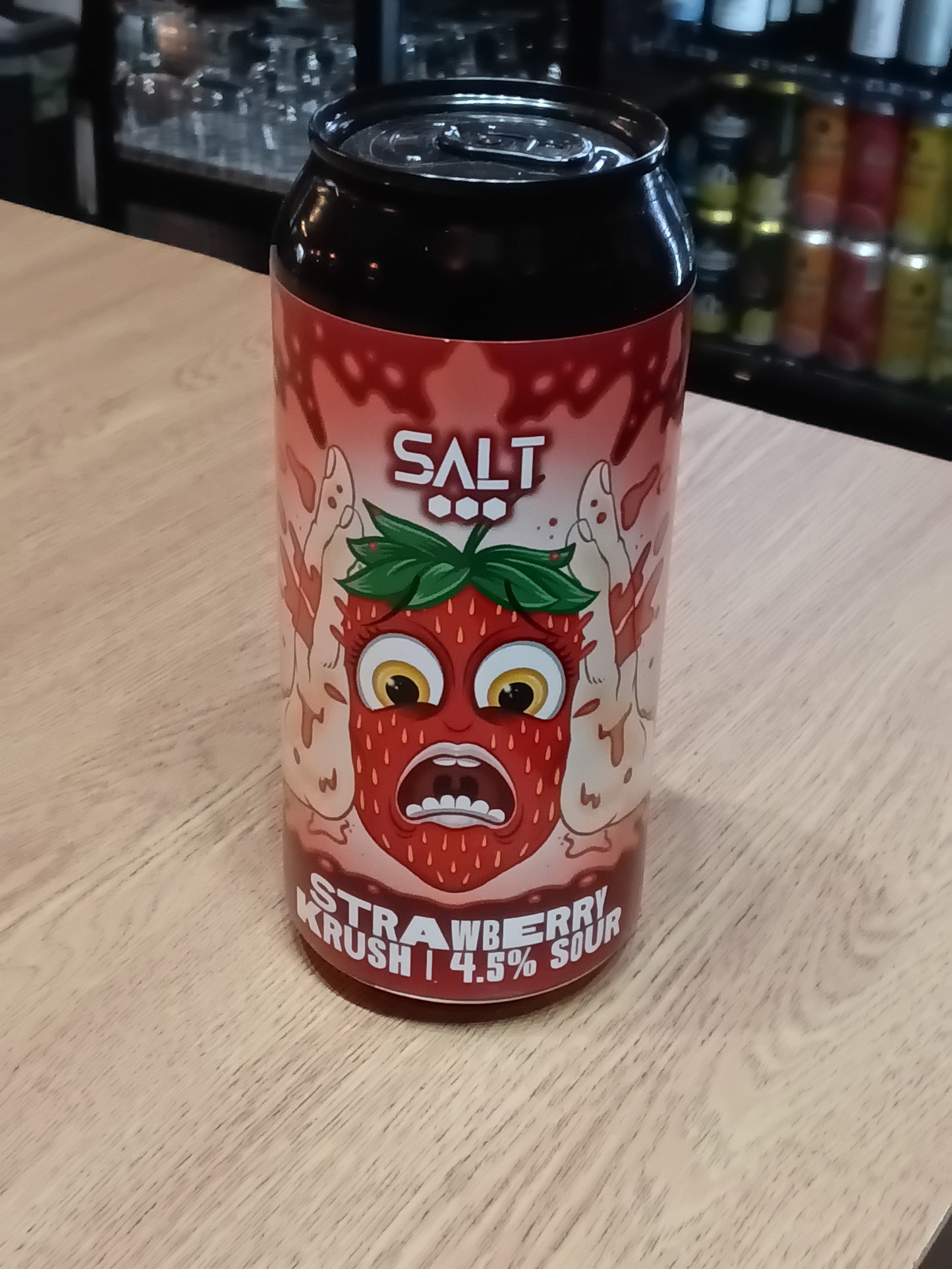 SALT Strawberry Krush 4.5% 440ml Can