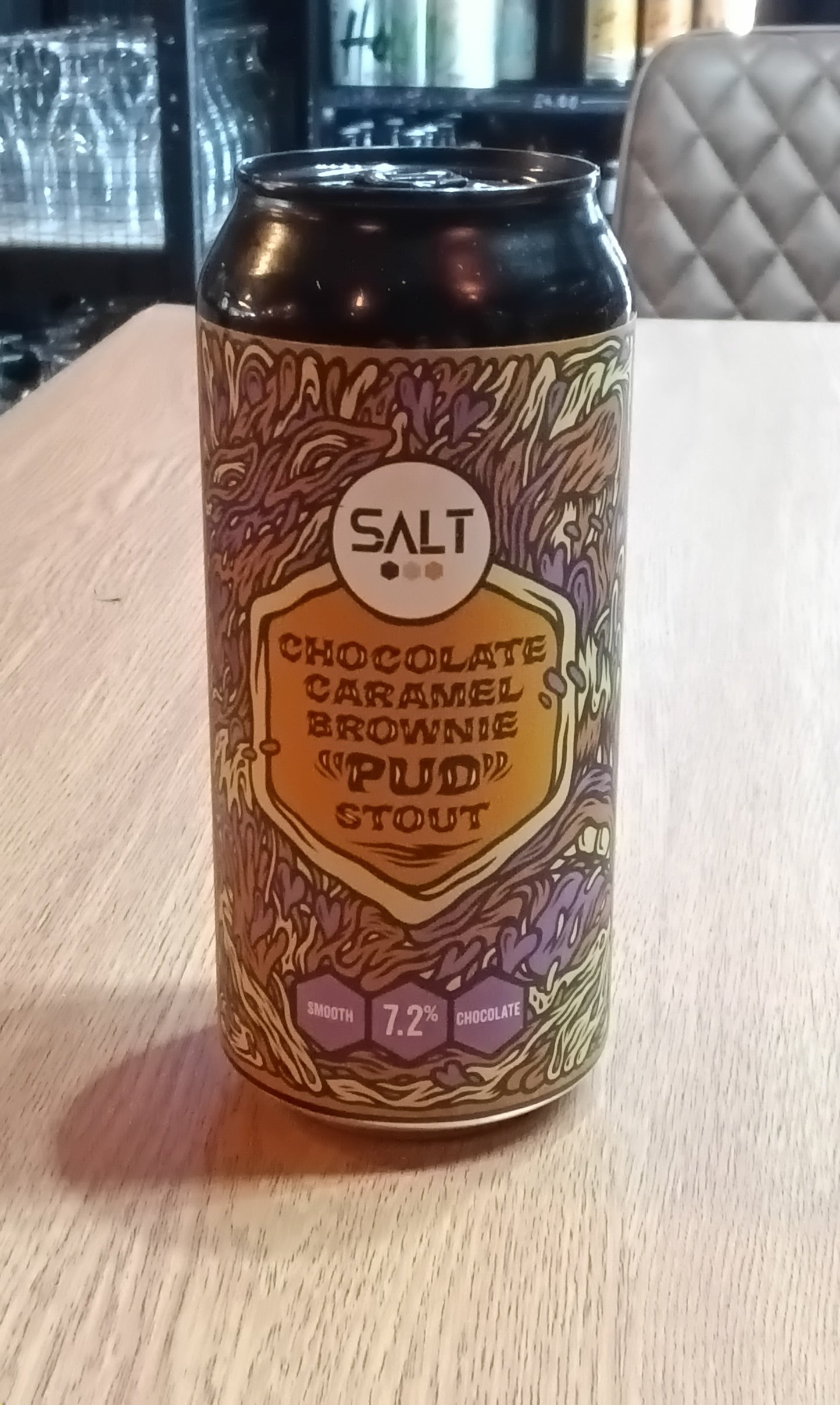 SALT Choclate Caramel Brownie Pud Stout 440ml 7.2%