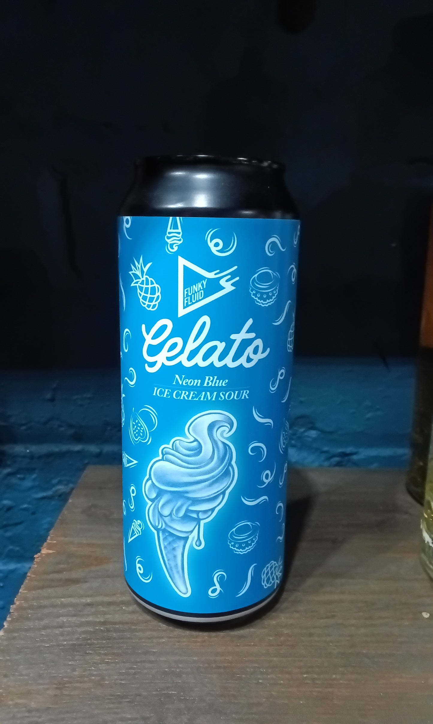 Funky Fluid Gelato Neon Blue 5.5% 500ml Can