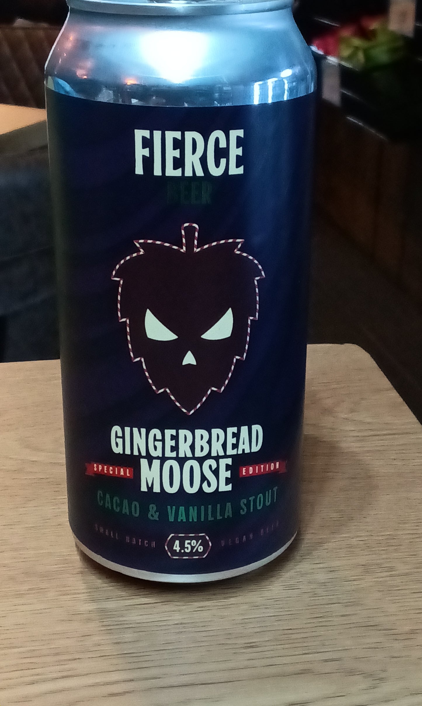 Fierce Gingerbread Moose Can