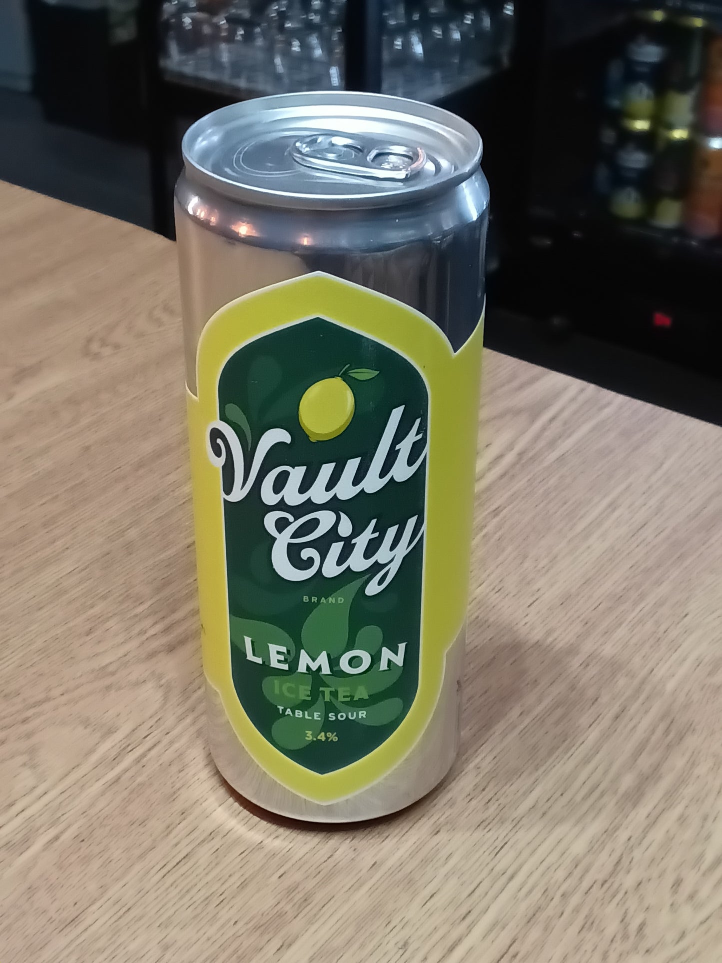 Vault City Lemon Iced Tea 3.4% 330ml Can