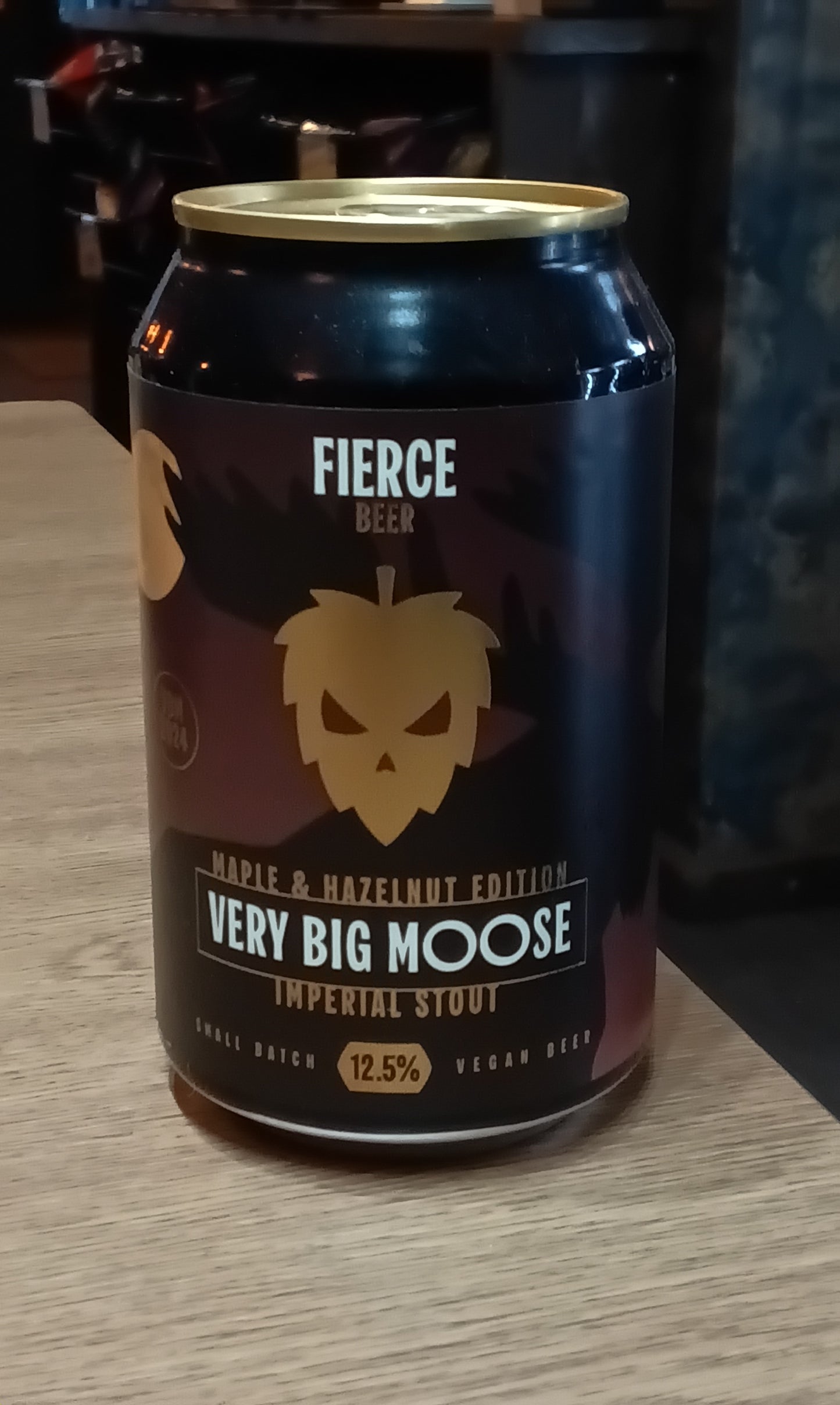 Fierce Maple And Hazelnut Moose 330ml 12.5%