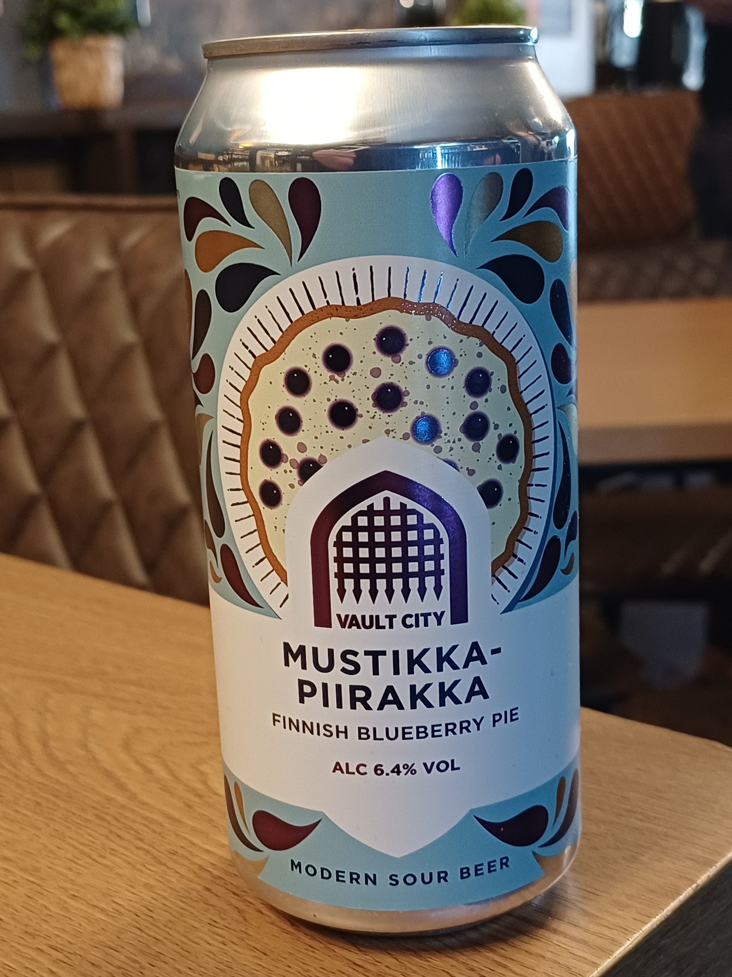 Vault City Mustikka Piirakka 6.4% 440ml