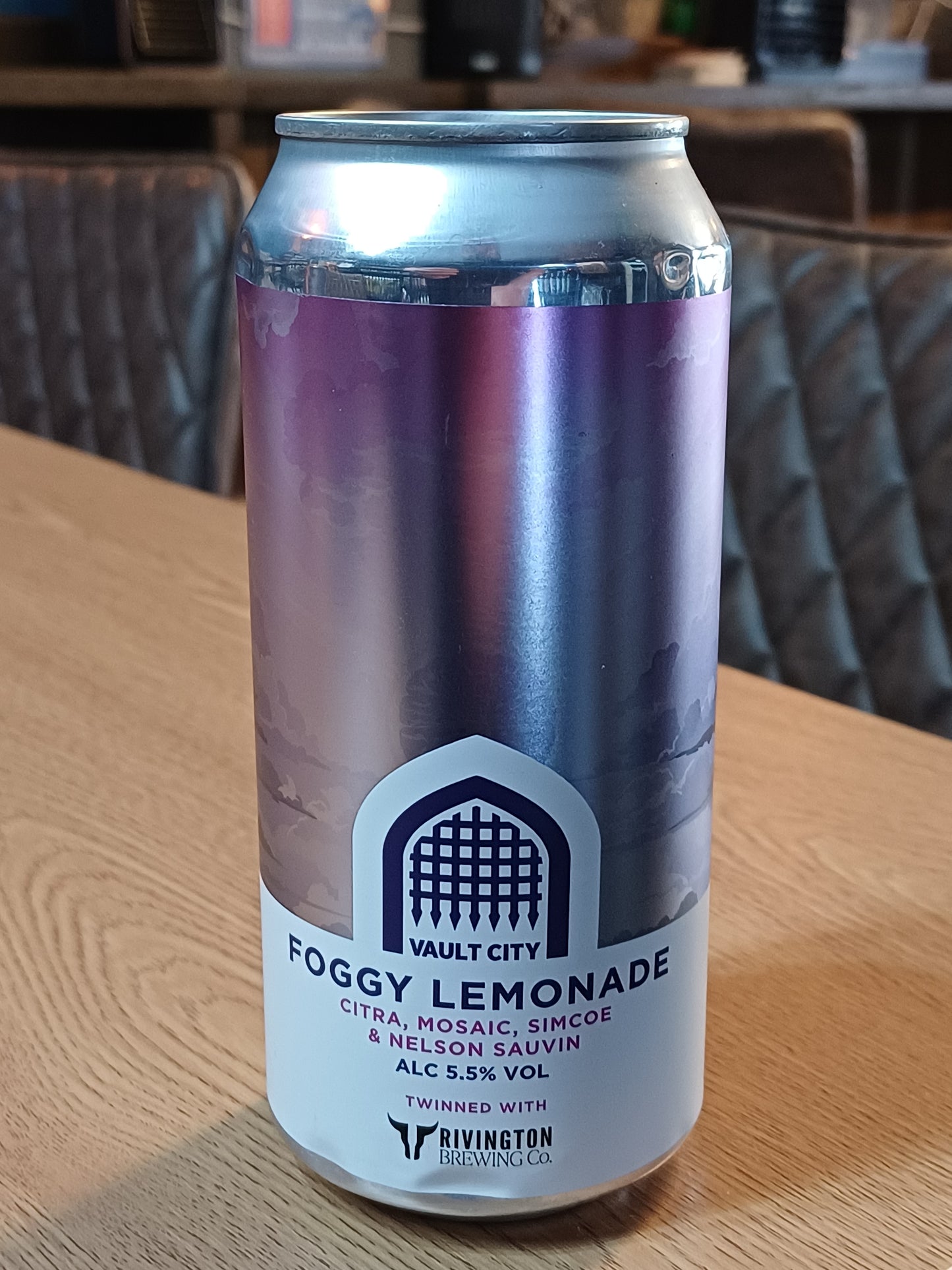 Vault City Foggy Lemonade 5.5% 440ml
