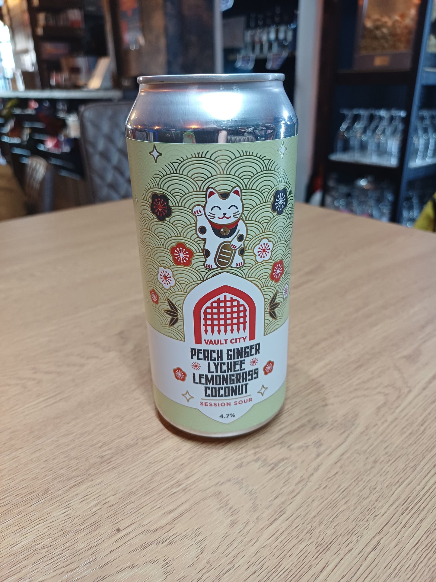 Vault City Peach Ginger Lychee Lemongrass Coconut 4.7% 440ml