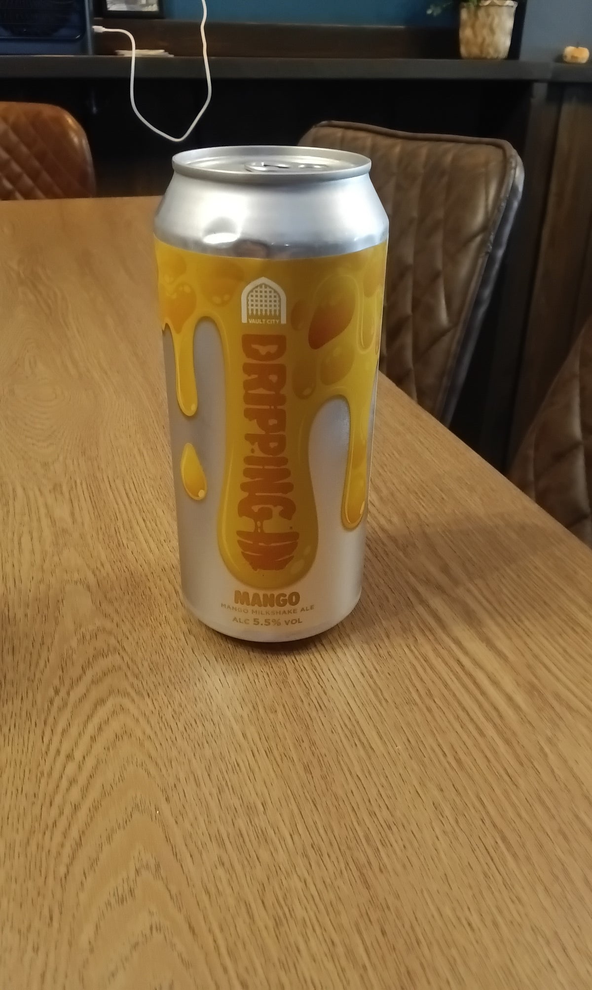 Vault City Dripping In Mango 5.5% 440ml Can