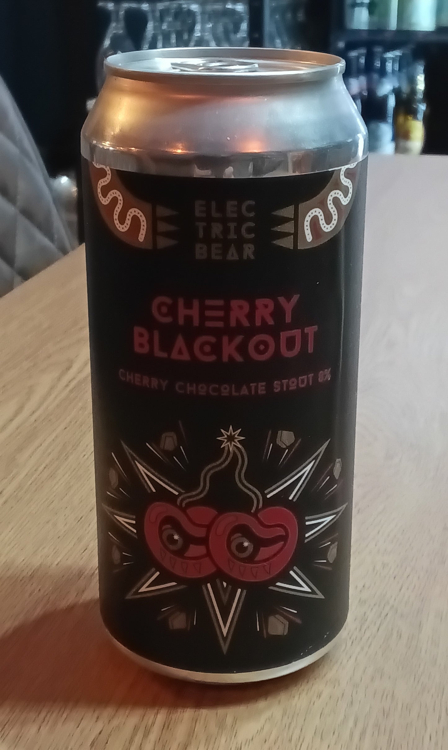 Electric Bear Cherry Blackout 8.0% 440ml Can