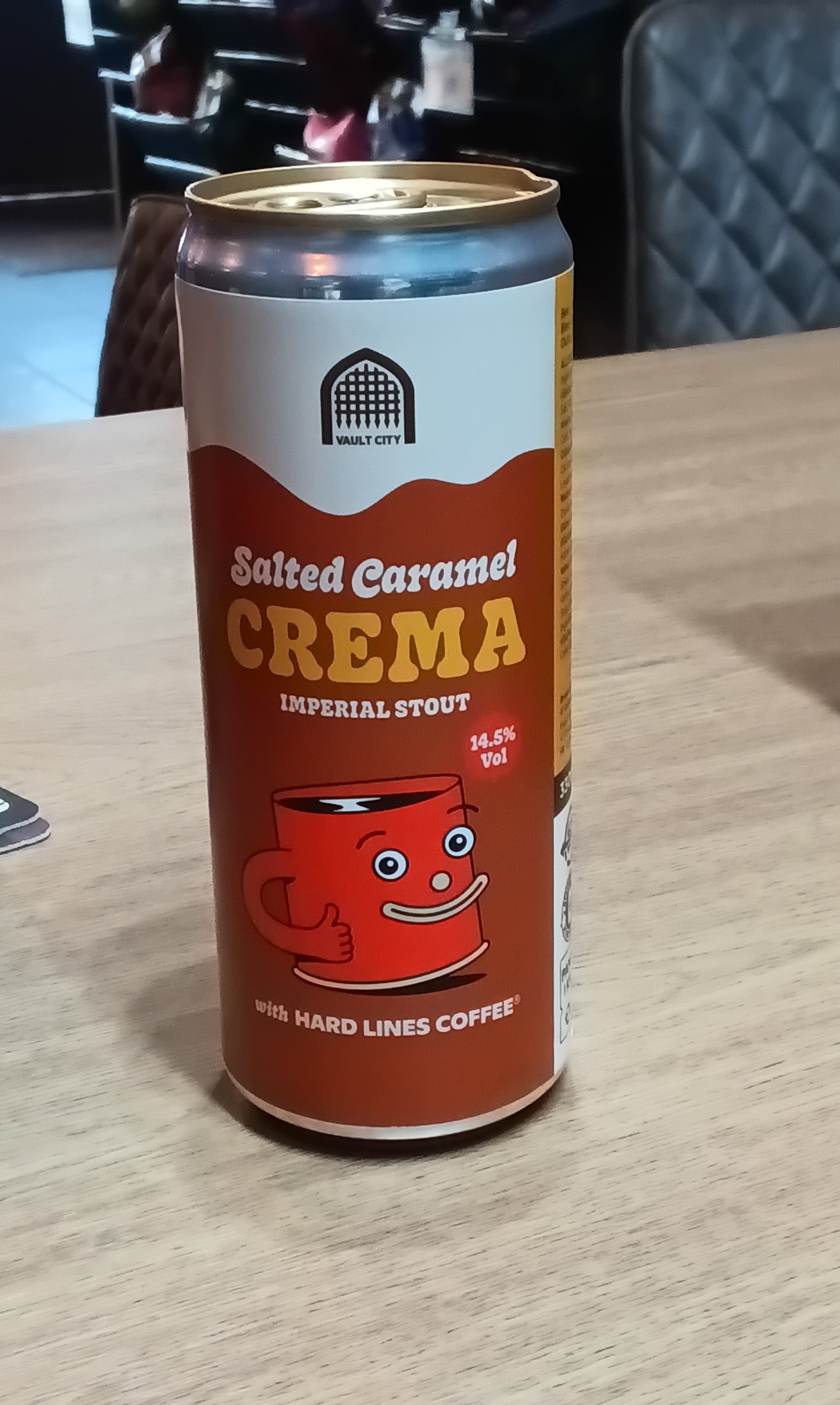 Vault City Salted Caramel Crema 14.5% 330ml Can
