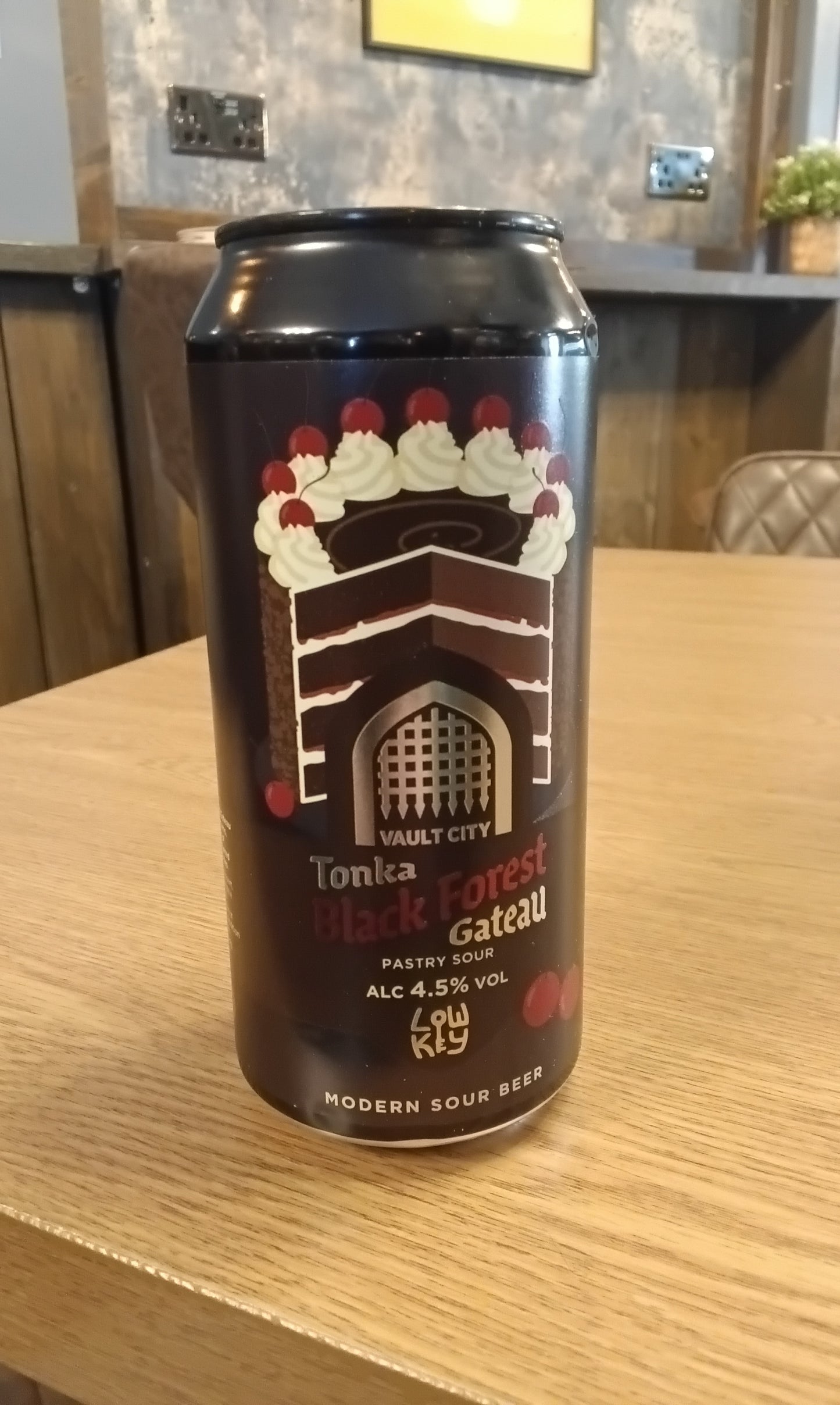 Vault City Tonka Black Forest Gateau 4.5% 440ml Can