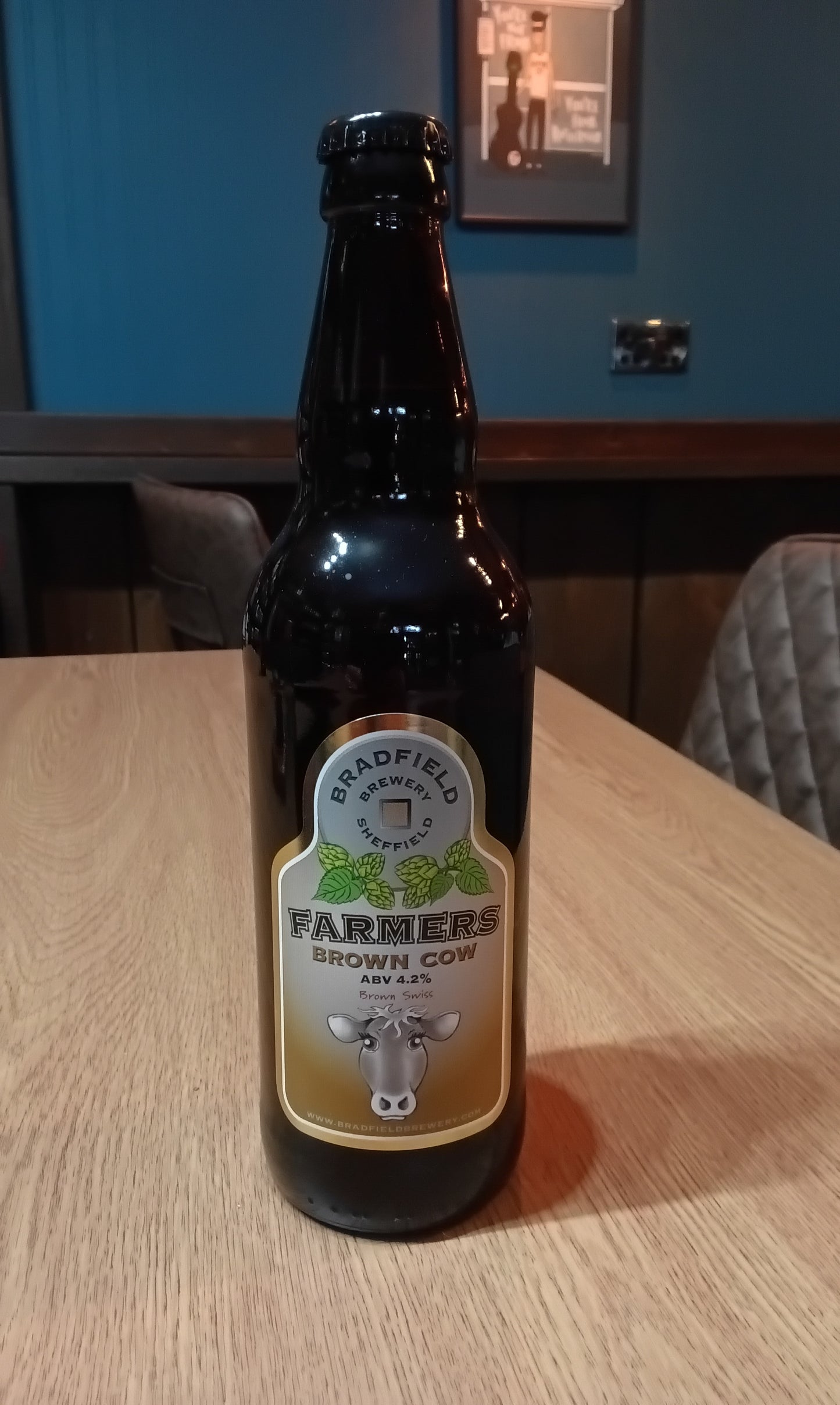 Bradfield Brown Cow 4.2% 500ml Btl