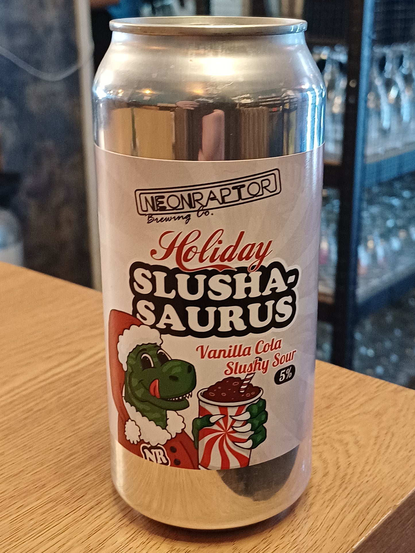 Neon Raptor Holiday Slushasaurus 5.0% 440ml Can