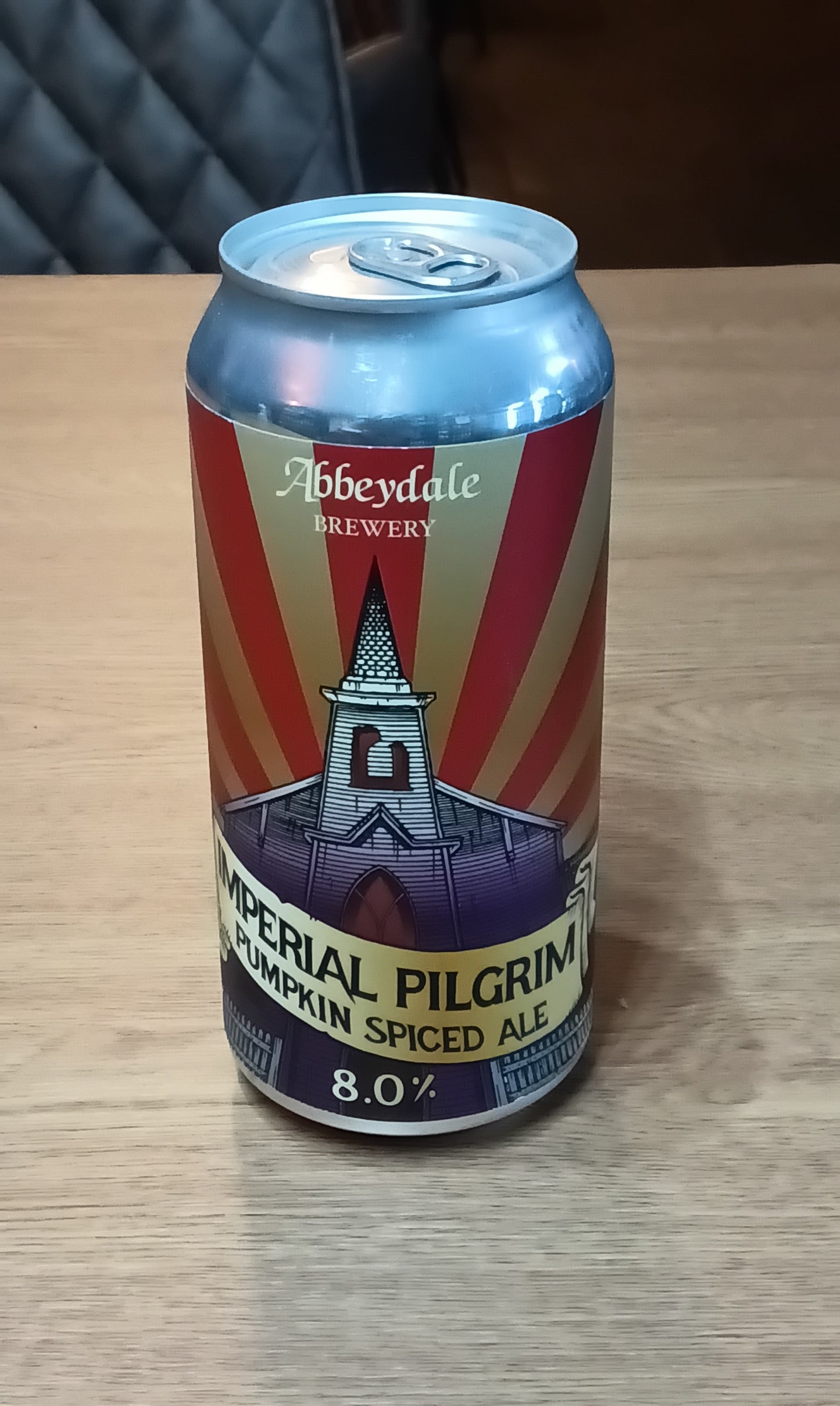 Abbeydale Imperial Pilgrim Pumpkin Spiced Ale 8.0% 440ml Can