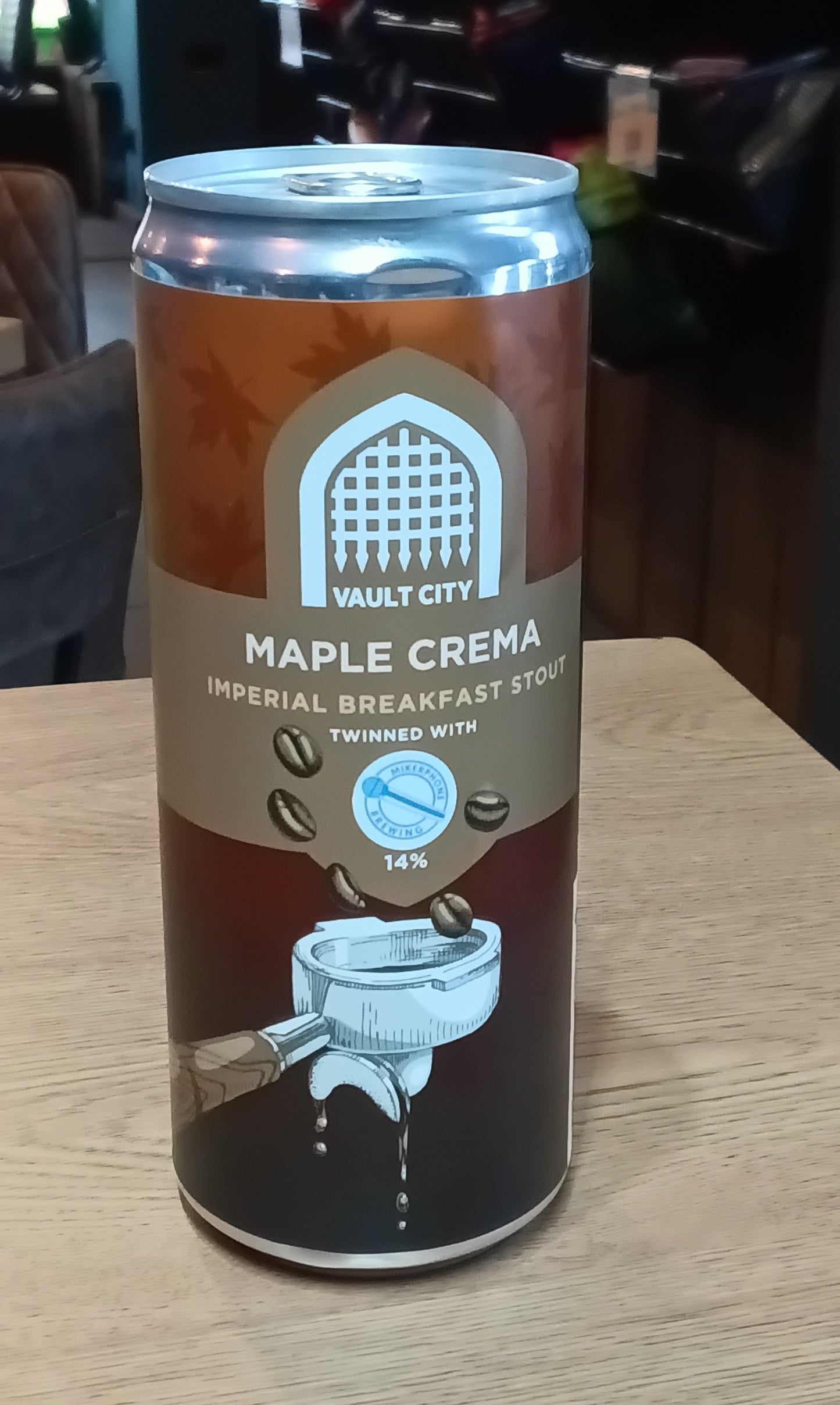 Vault City Maple Crema 330ml 14%