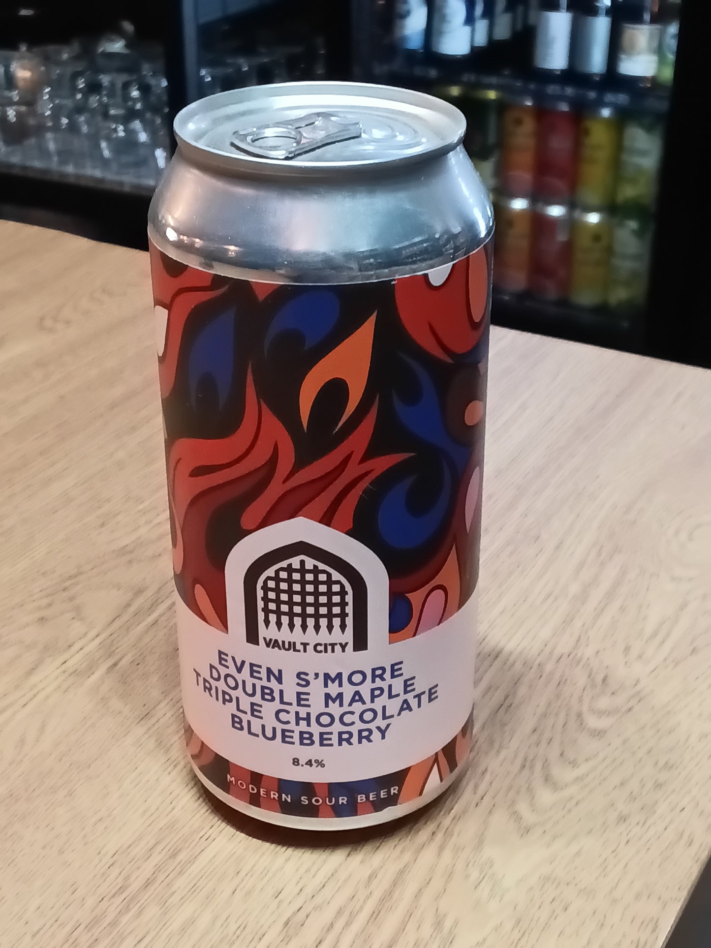 Vault City Even S'more Double Maple Triple Chocolate Blueberry 8.4% 440ml Can
