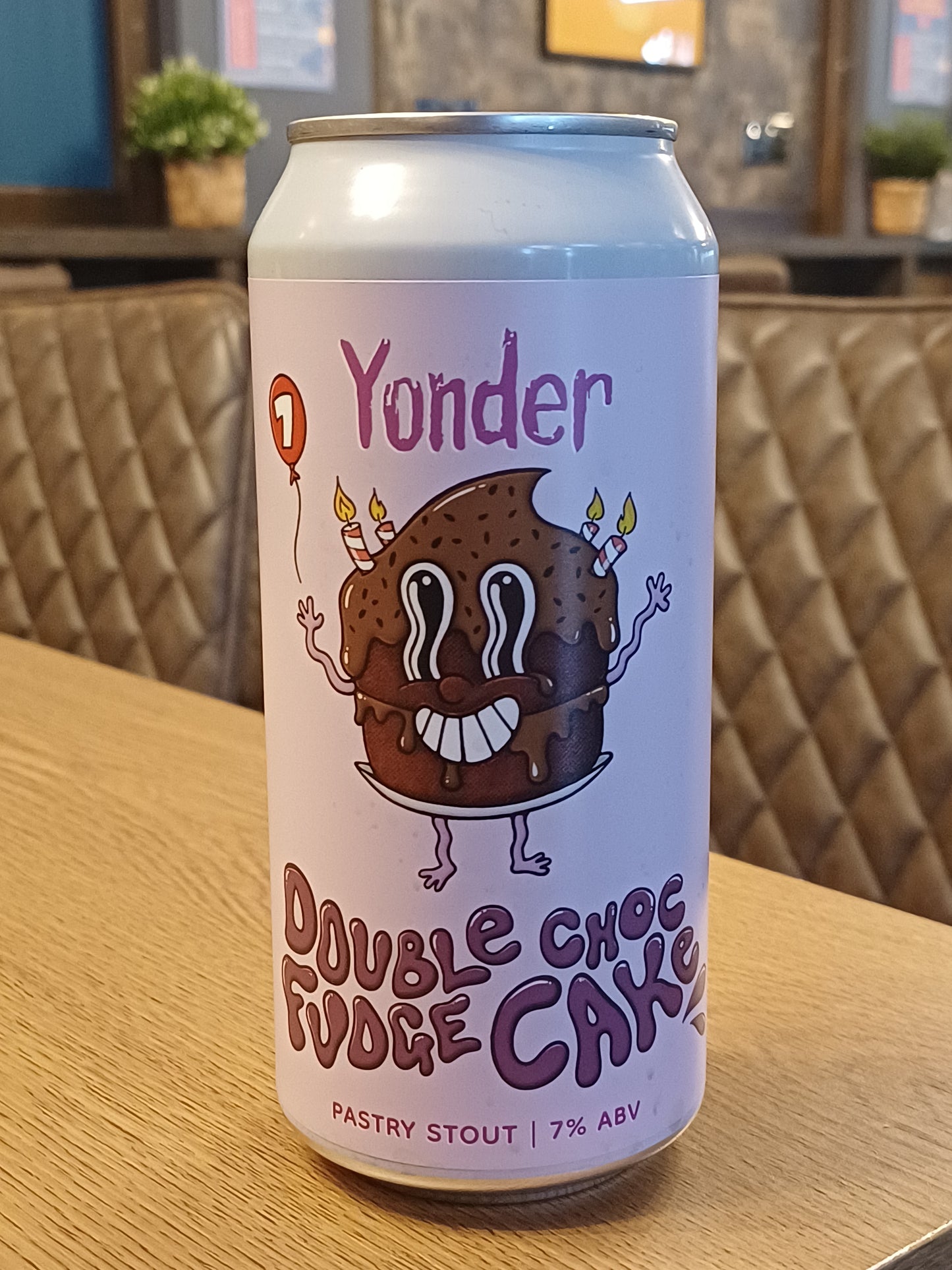 Yonder Double Choc Fudge Cake 7.0% 440ml Can