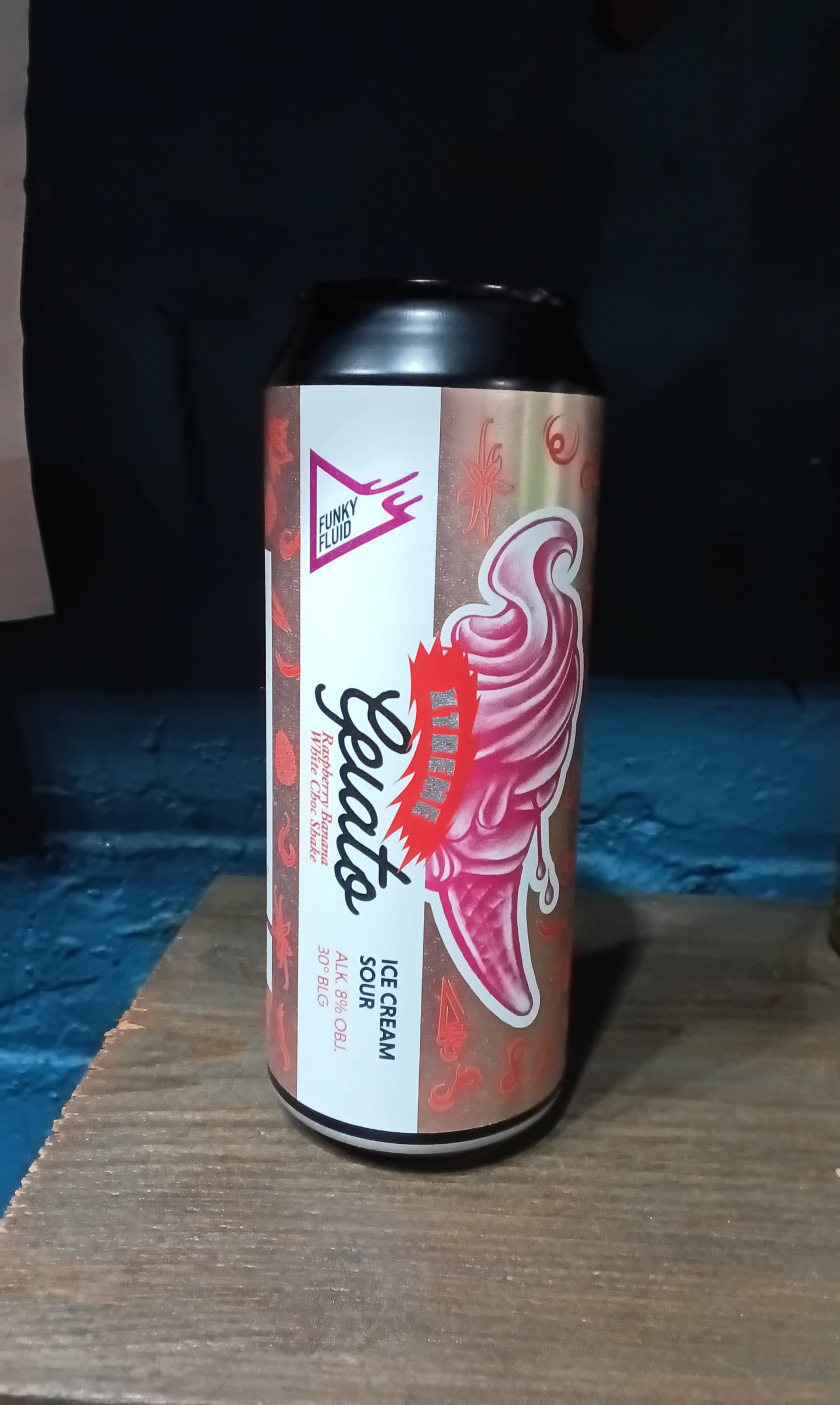 Funky Fluid Xtreme Gelato 8% 500ml