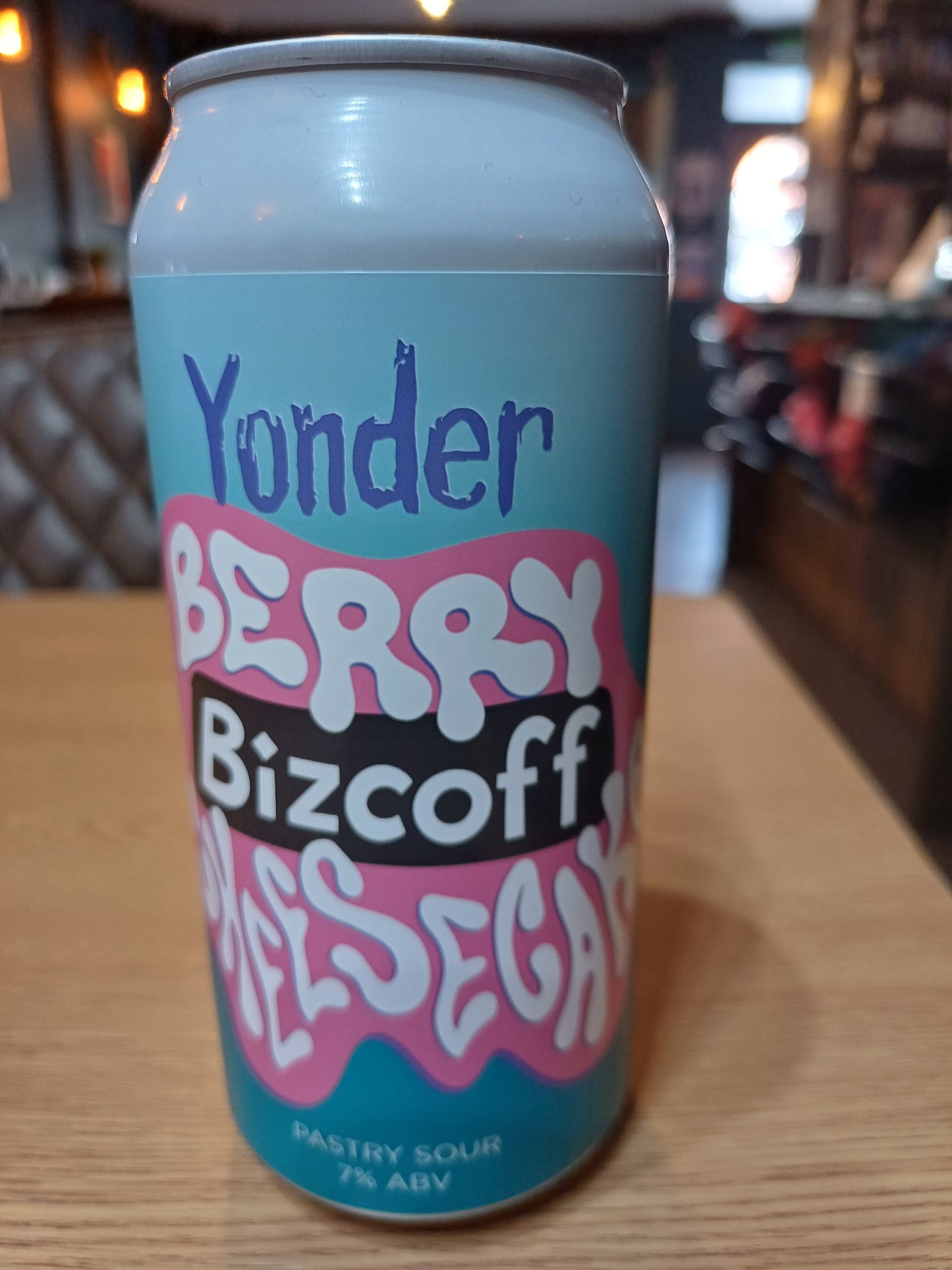 Yonder Berry Bizcoff Cheesecake 7.0% 440ml Can