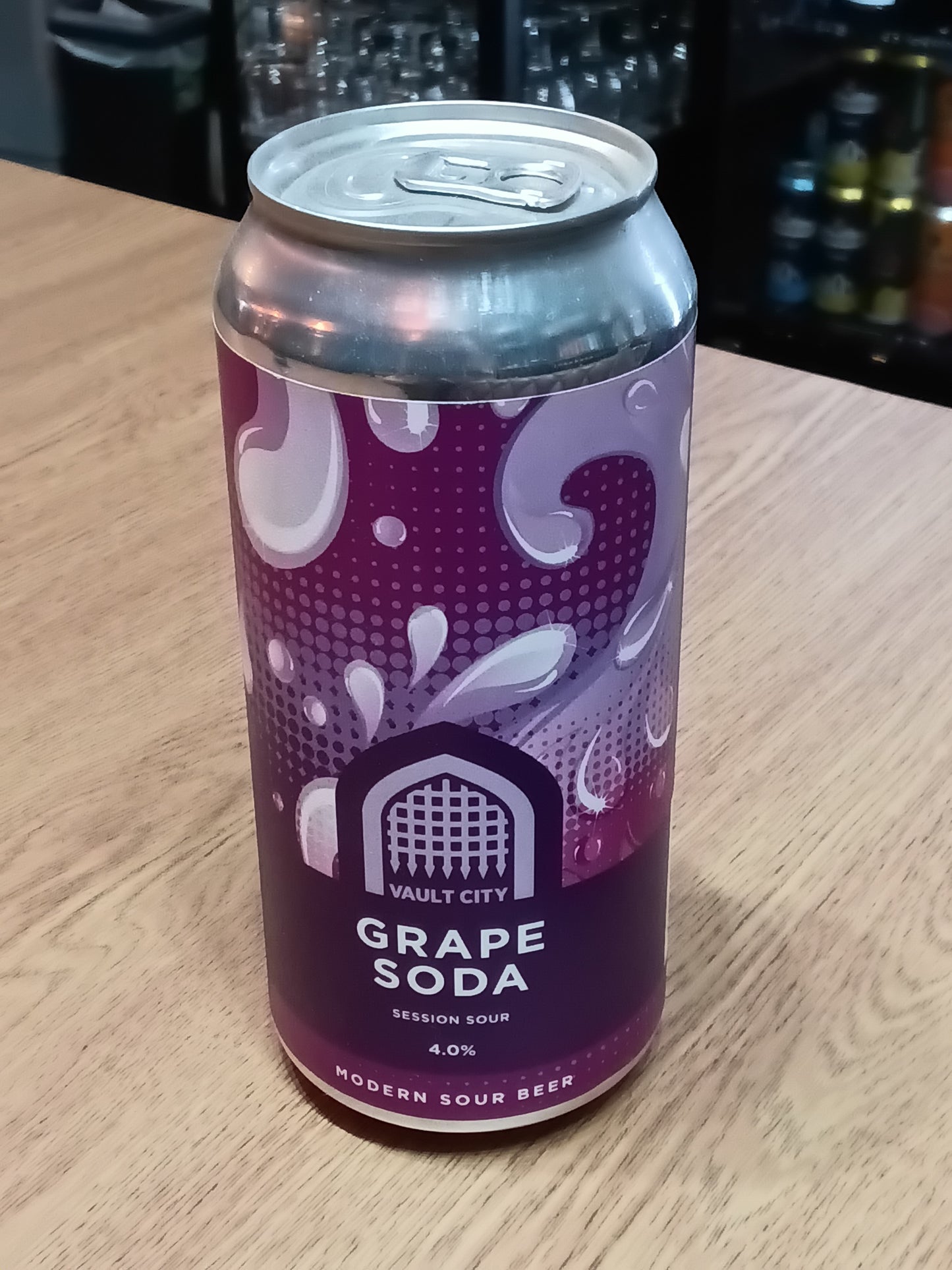 Vault City Grape Soda 4.0% 440ml Can