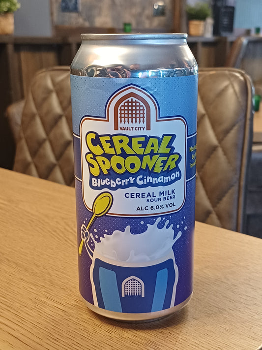 Vault City Cereal Spooner Blueberry Cinnamon 6% 440ml