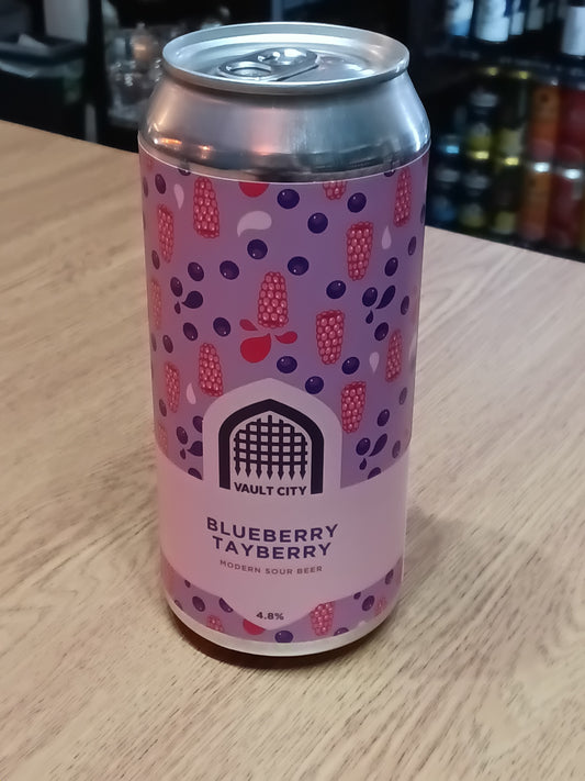 Vault City Blueberry Tayberry 4.8% 440ml Can