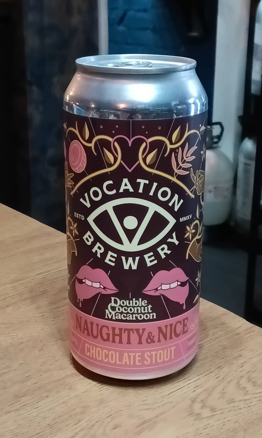 Vocation Naughty And Nice Double Coconut Macaroon 6.0% 440ml Can