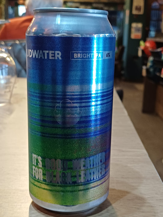 Cloudwater Its Good Weather For Black Leather 6.0% 440ml Can