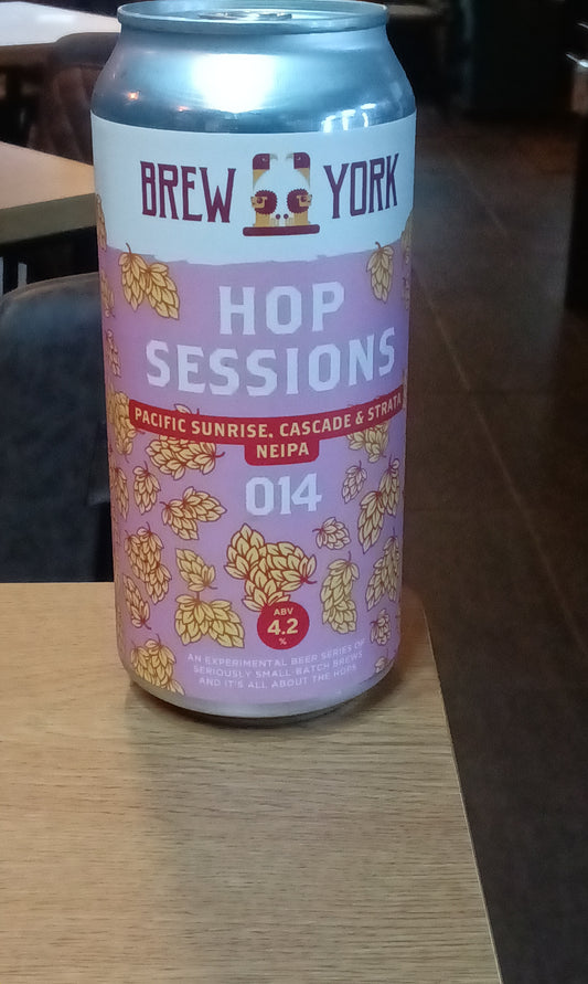 Brew York Hop Sessions 014 4.2% 440ml Can
