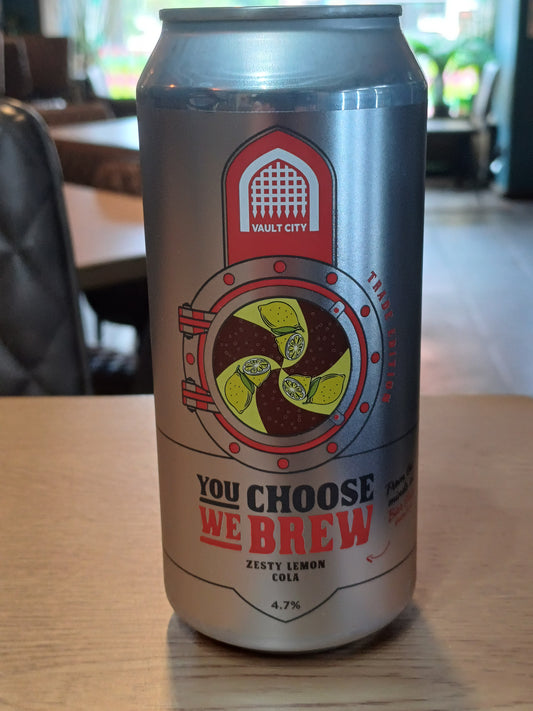 Vault City Zesty Lemon Cola 4.7% 440ml