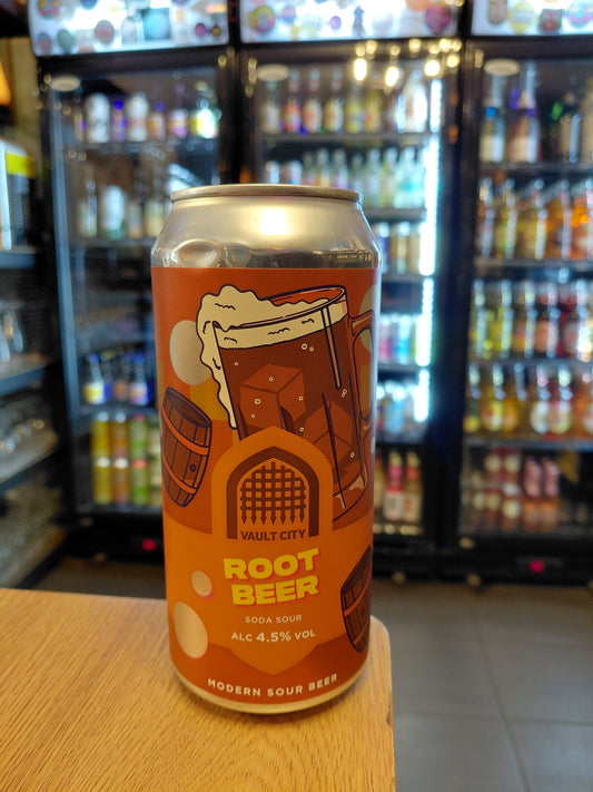 Vault City Root Beer 4.5% 440ml Can