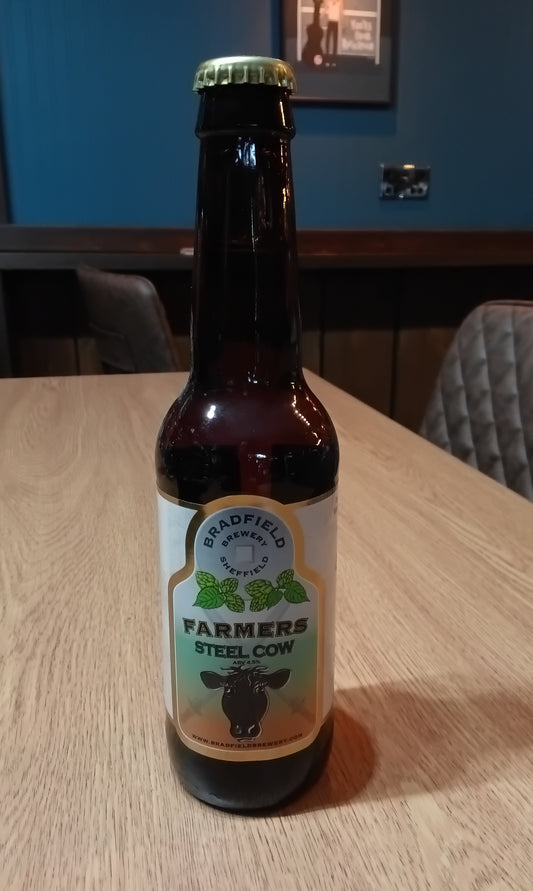 Bradfield Farmers Steel Cow 4.5% 330ml Btl