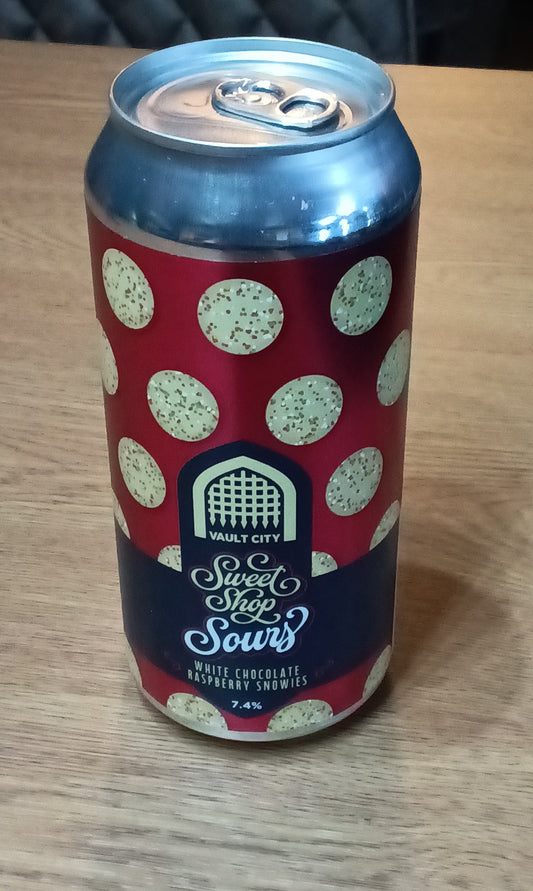 Vault City White Choclate Raspberry Snowies 7.4% 440ml