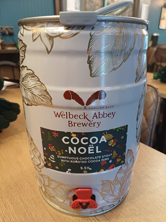 Welbeck Cocoa Noel Mini Keg 5.5%