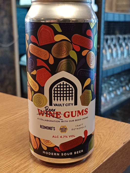 Vault City Beer Gums 4.7% 440ml Can