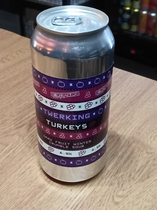 Neon Raptor Twerking Turkeys 6.5% 440ml Can
