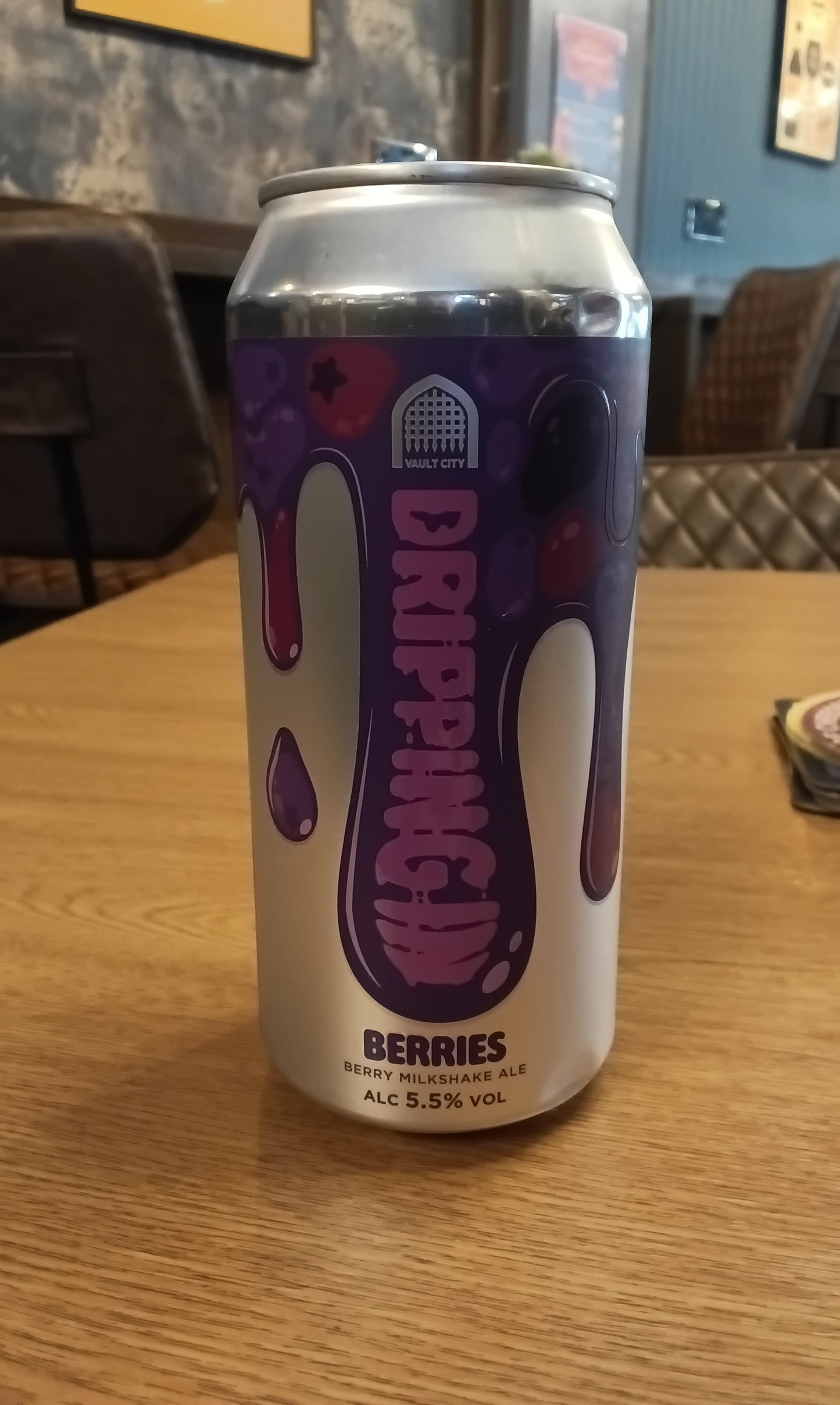 Vault City Dripping In Berries 5.5% 440ml Can