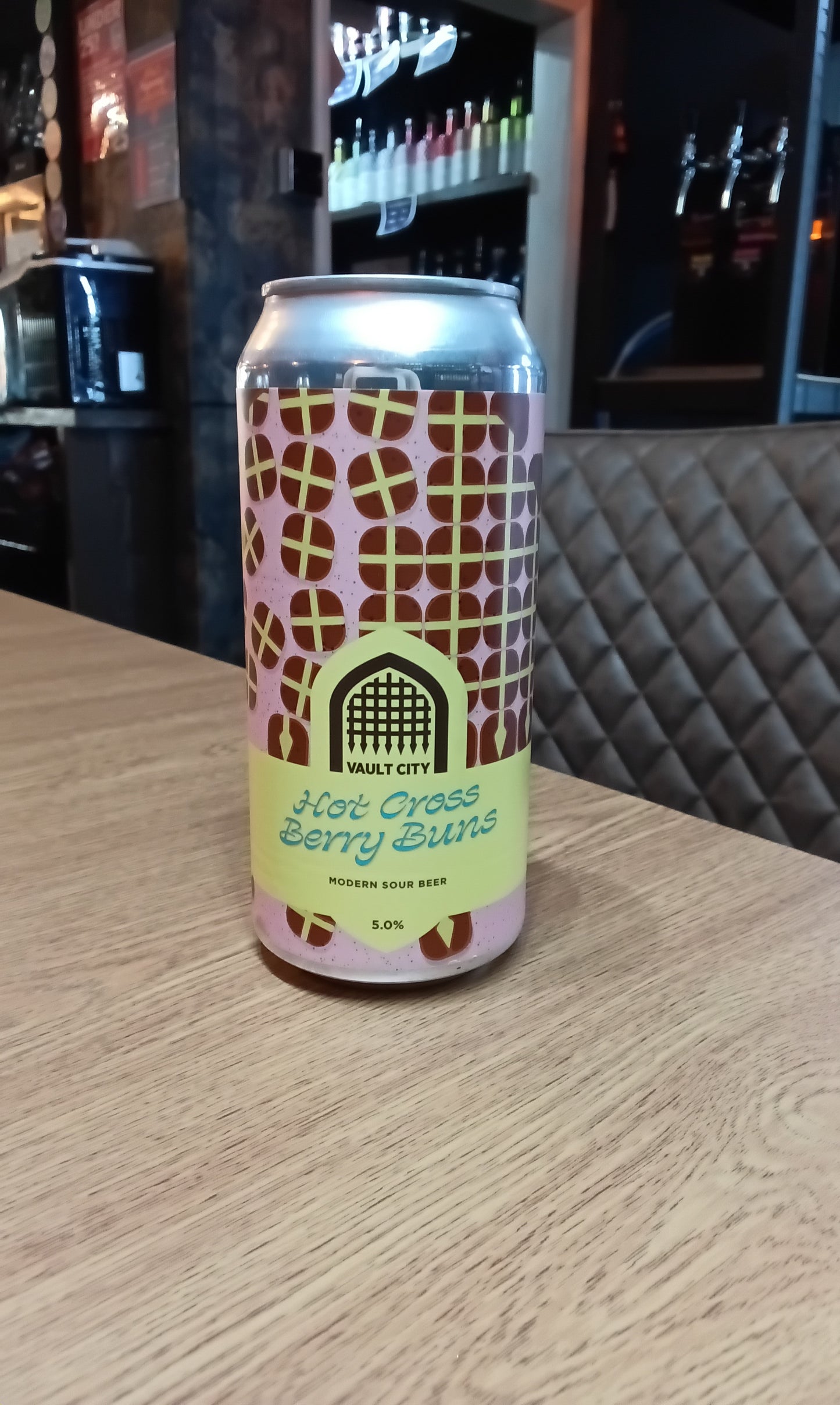 Vault City Hot Cross Cherry Buns 5.0% 440ml Can