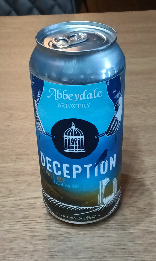 Abbeydale Deception ABV 4.1% 440ml Can