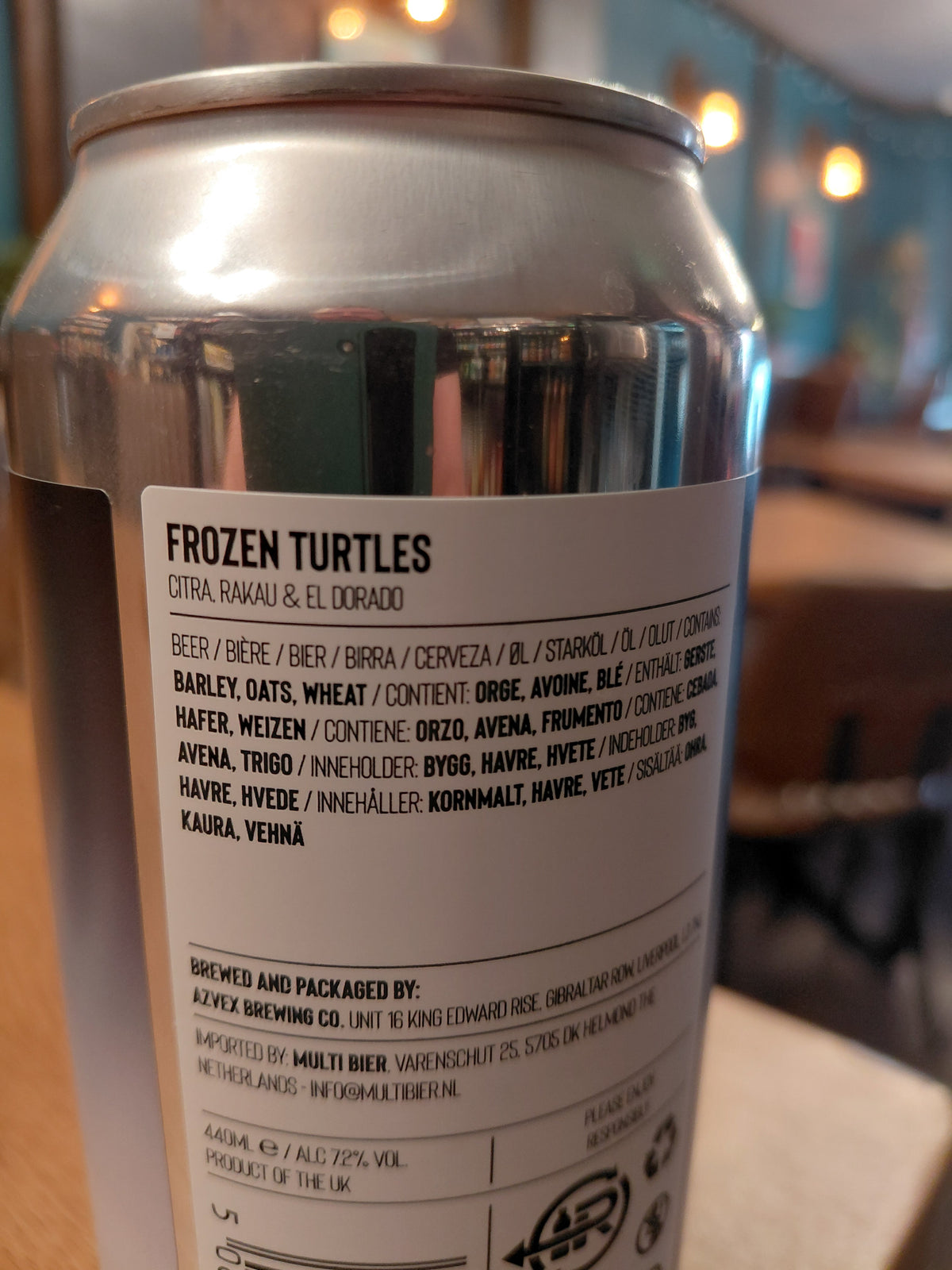 Azvex Frozen Turtles 7.2% 440ml Can