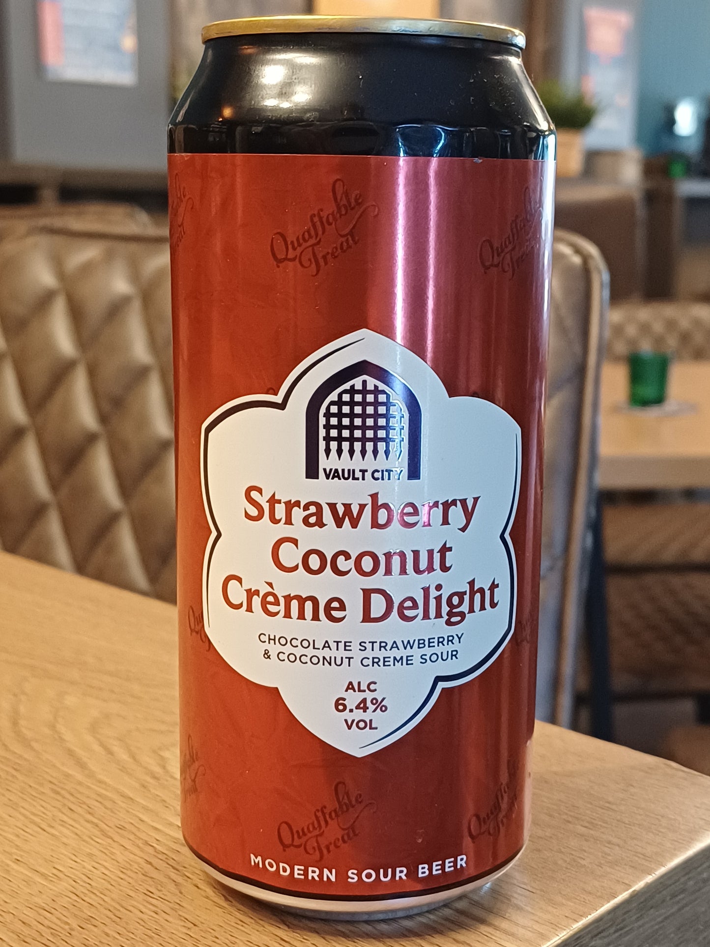Vauilt City Strawberry Coconut Creme Delight 6.4% 440ml Can