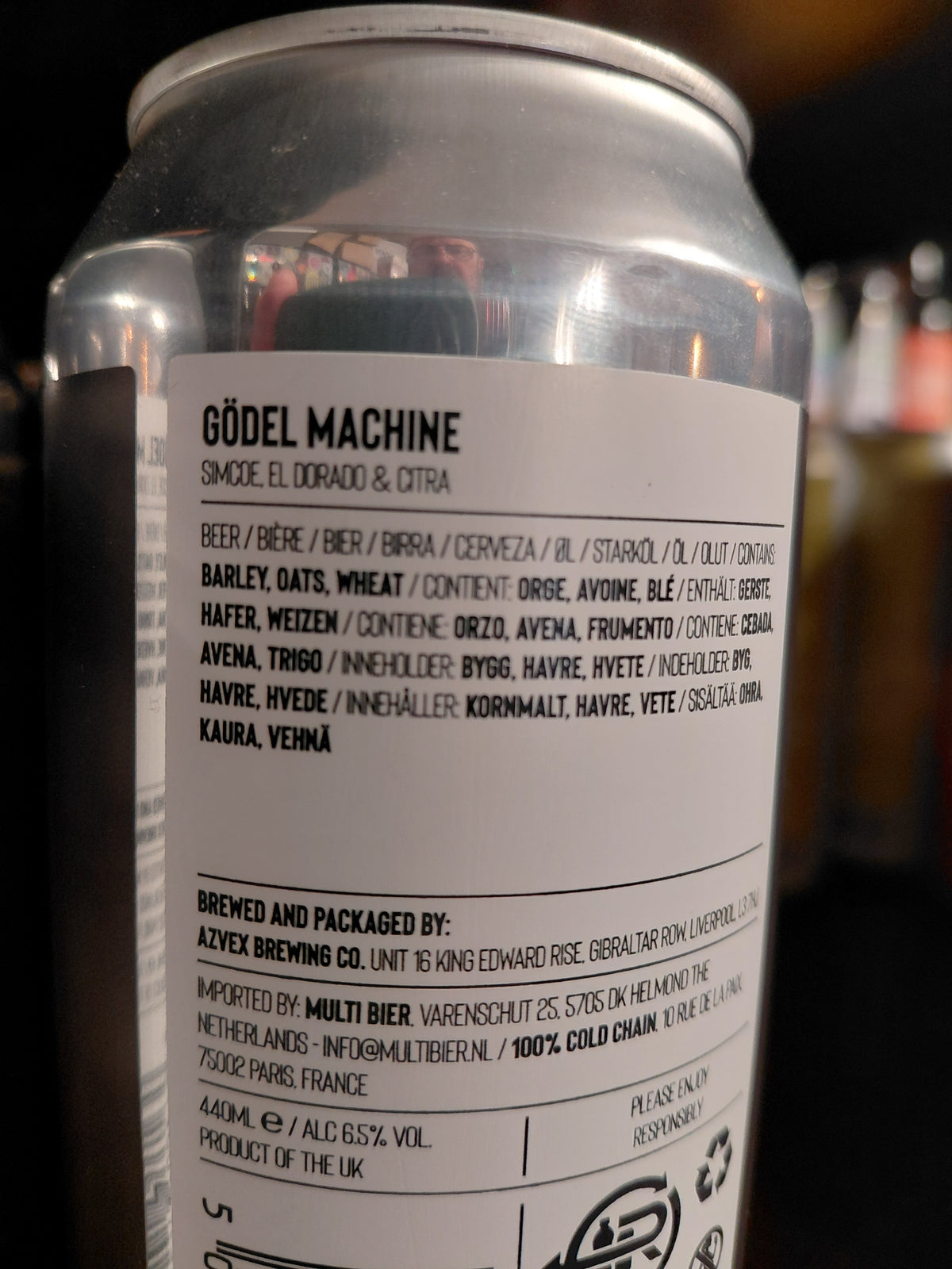Azvex Godel Machine 6.5% 440ml Can