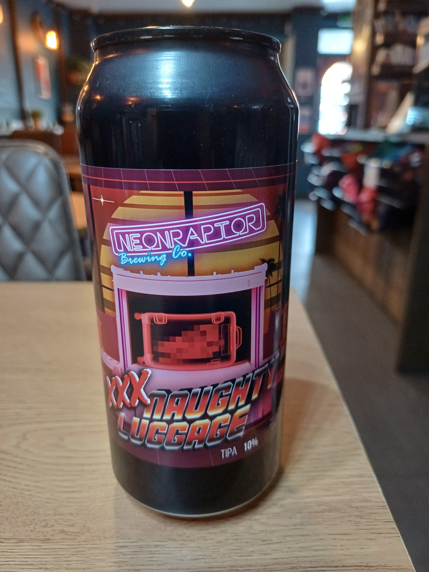 Neon Raptor XXX Naughty Luggage 10% TIPA 440ml Can