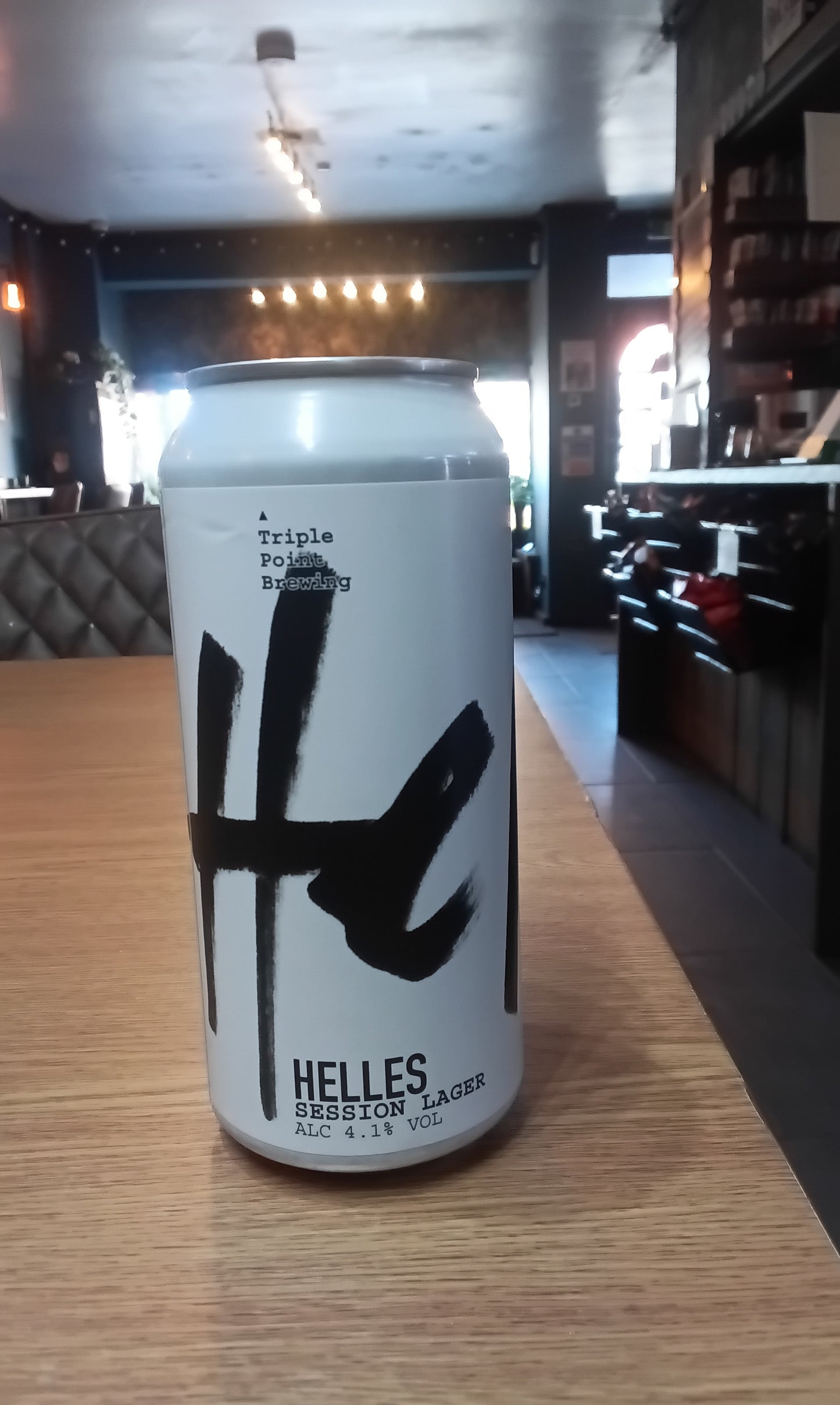 Triple Point HELLES 4.1% Session Lager Admiral. Hallertau Mittelfruh. Amarillo.