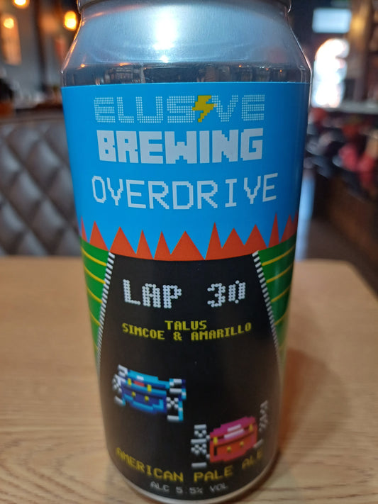 Elusive Overdrive Lap 30 5.5% 440ml
