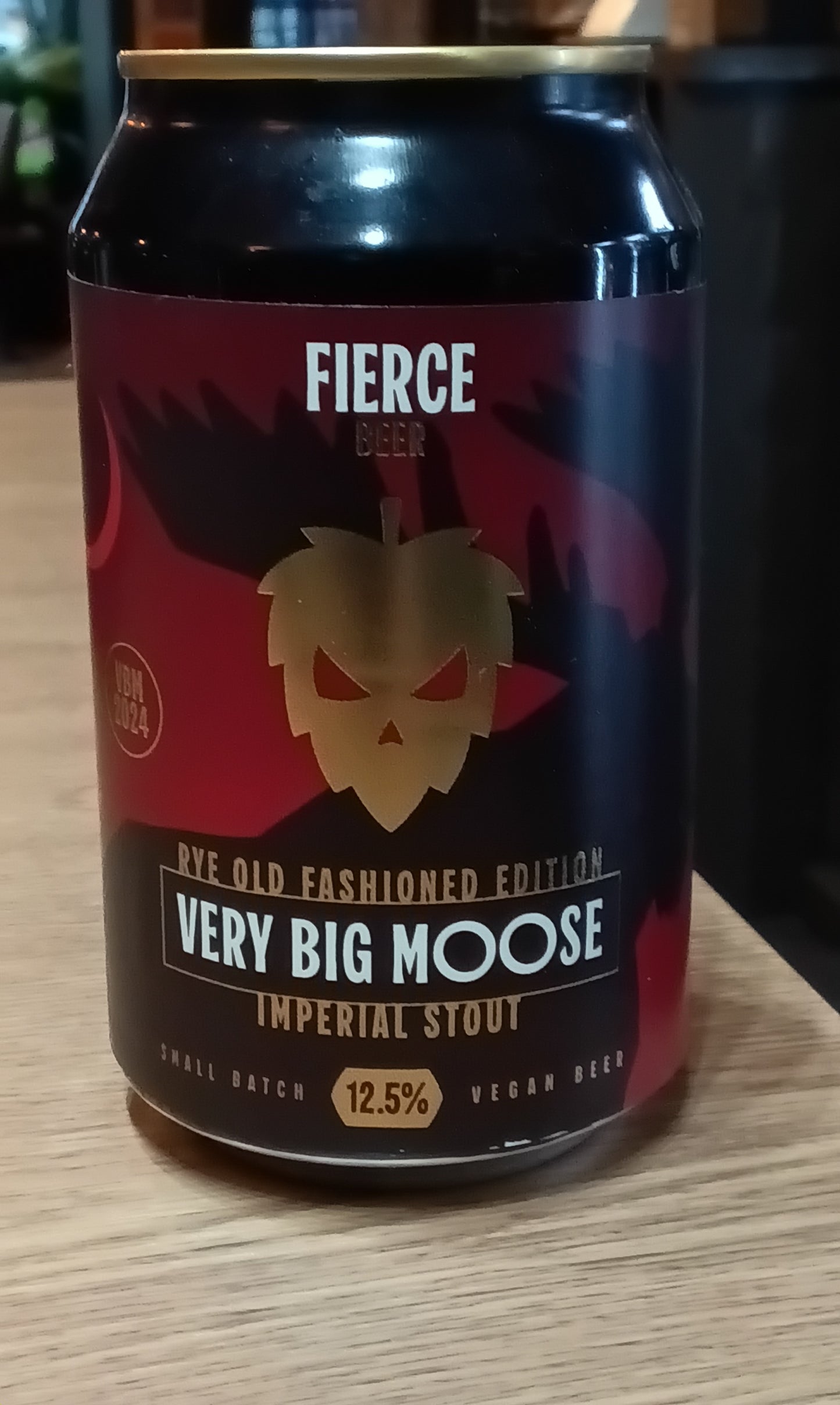 Fierce Rye Old Fashioned Very Big Moose 330ml 12.5%