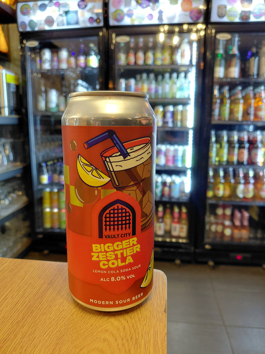 Vault City Bigger Zestier Cola 8% 440ml Can
