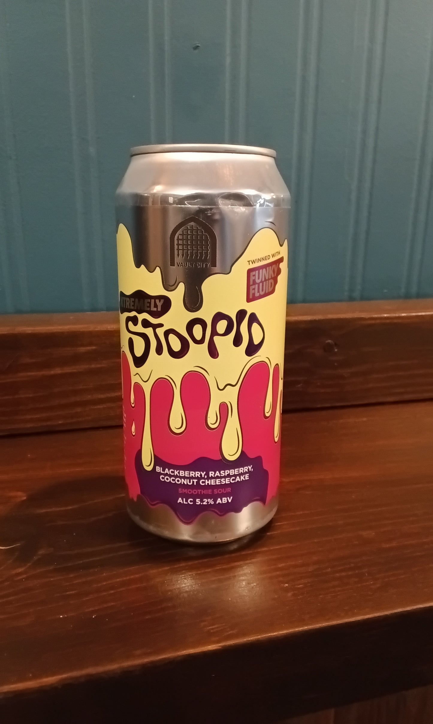 Vault City Blackberry Stoopid 5.2% 440ml Can