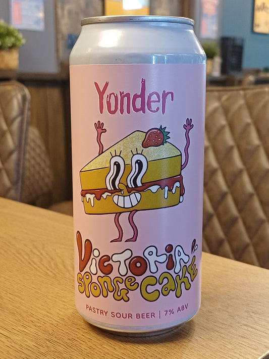 Yonder Victoria Sponge Cake 7.0% 440ml Can