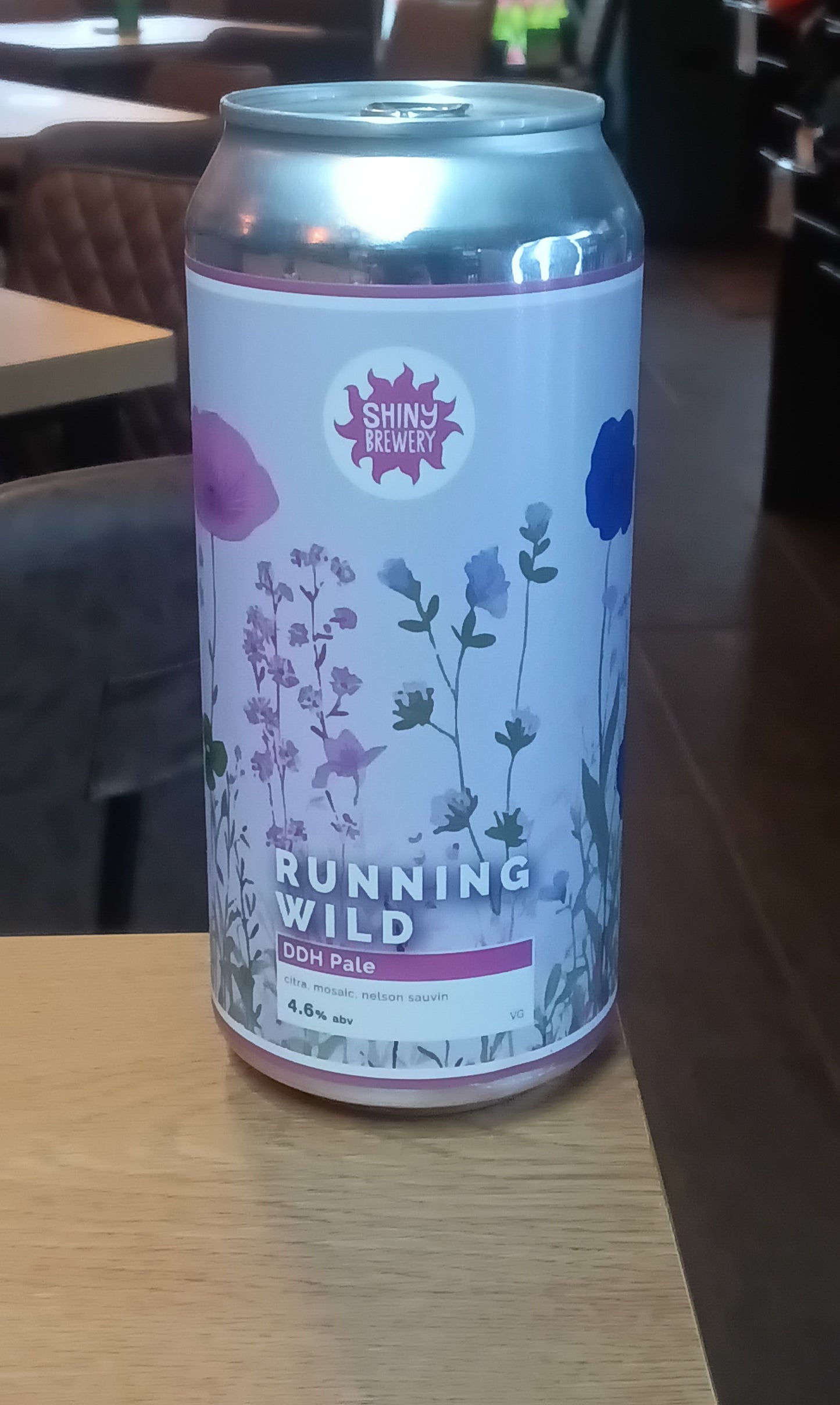 Shiny Running Wild 4.6% 440ml Can