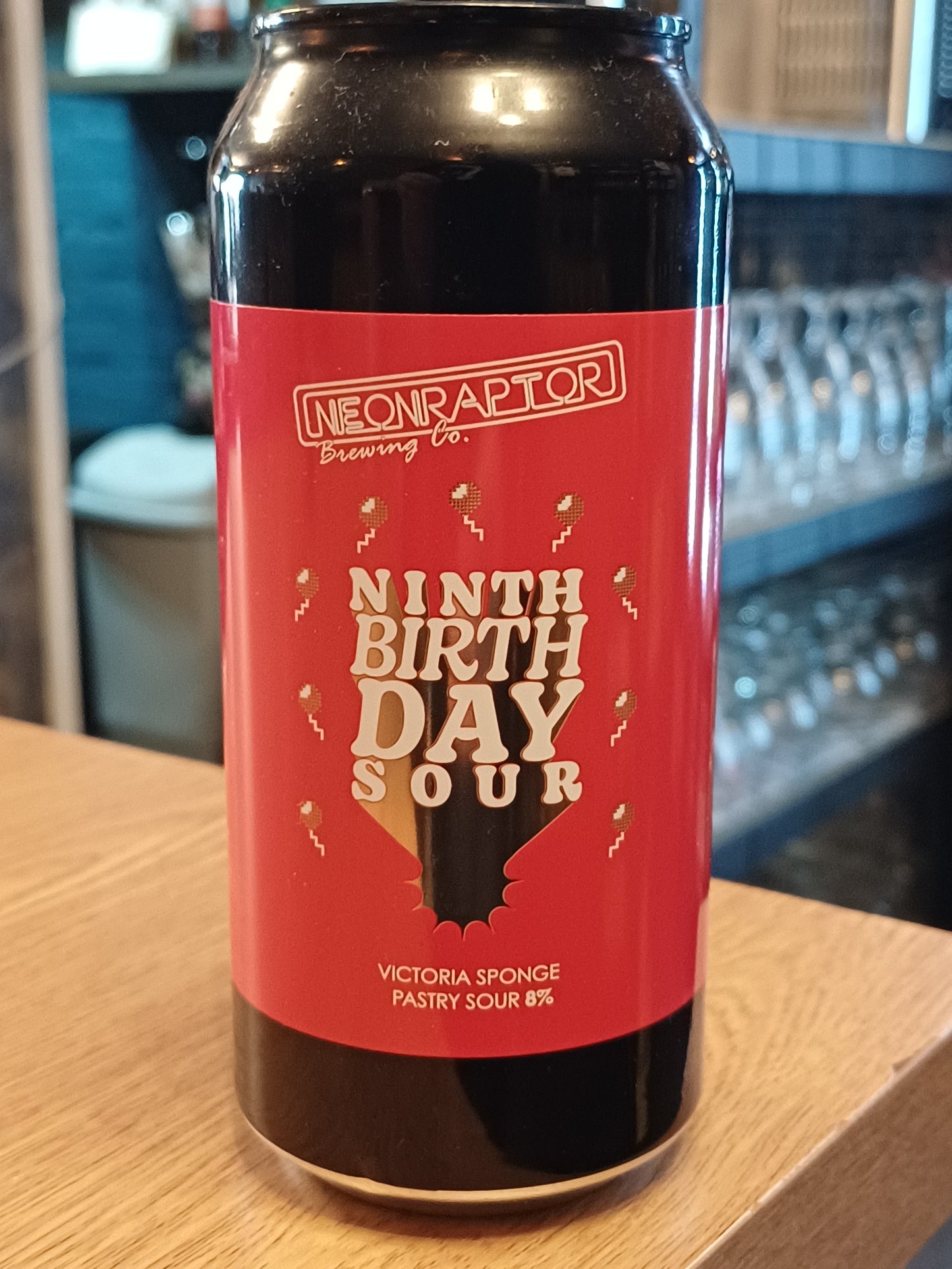 Neon Raptor Ninth Birthday Sour 8.0% 440ml Can