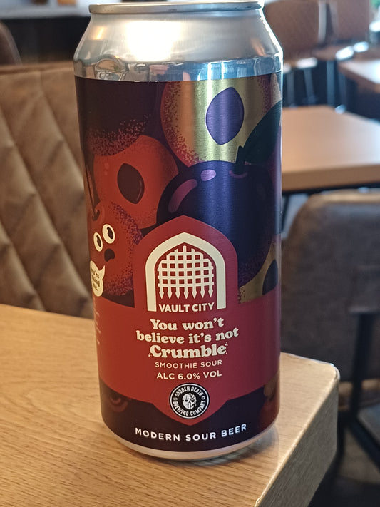 Vault City You Wont Believe Its Not Crumble 6.0% 440ml Can